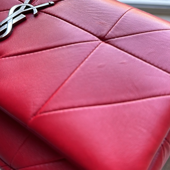 SAINT LAURENT Jamie Diamond-Quilted Chain Shoulder - Picture 9 of 10